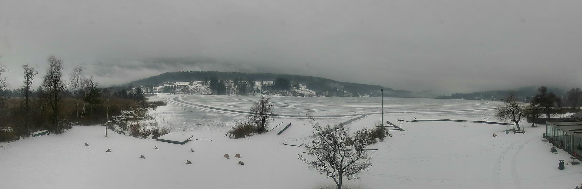 Archiv Foto Webcam Pressegger See bei Hermagor