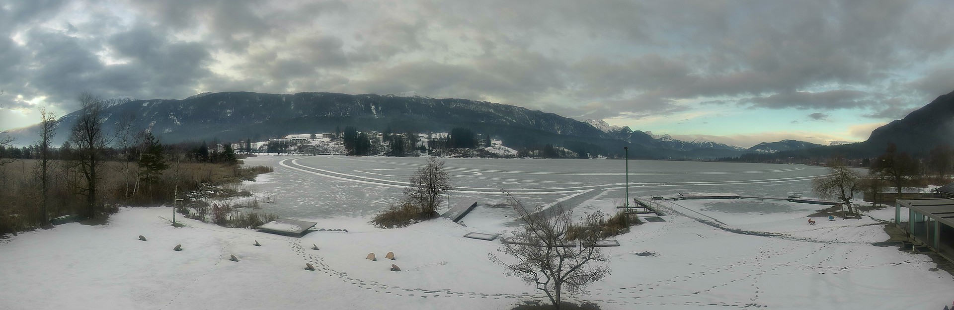 Archiv Foto Webcam Pressegger See bei Hermagor