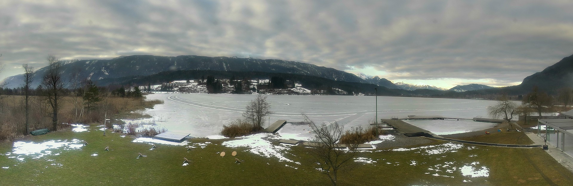 Archiv Foto Webcam Pressegger See bei Hermagor