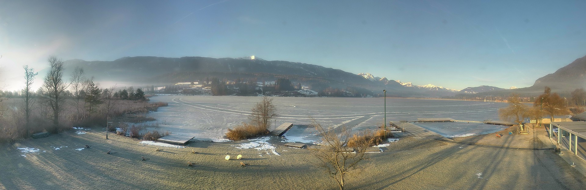 Archiv Foto Webcam Pressegger See bei Hermagor