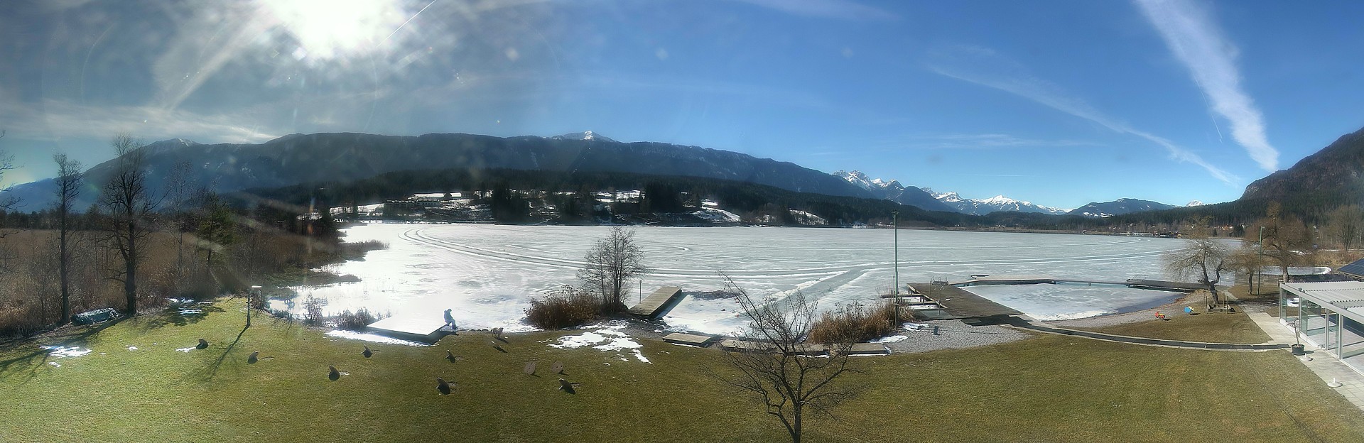 Archiv Foto Webcam Pressegger See bei Hermagor