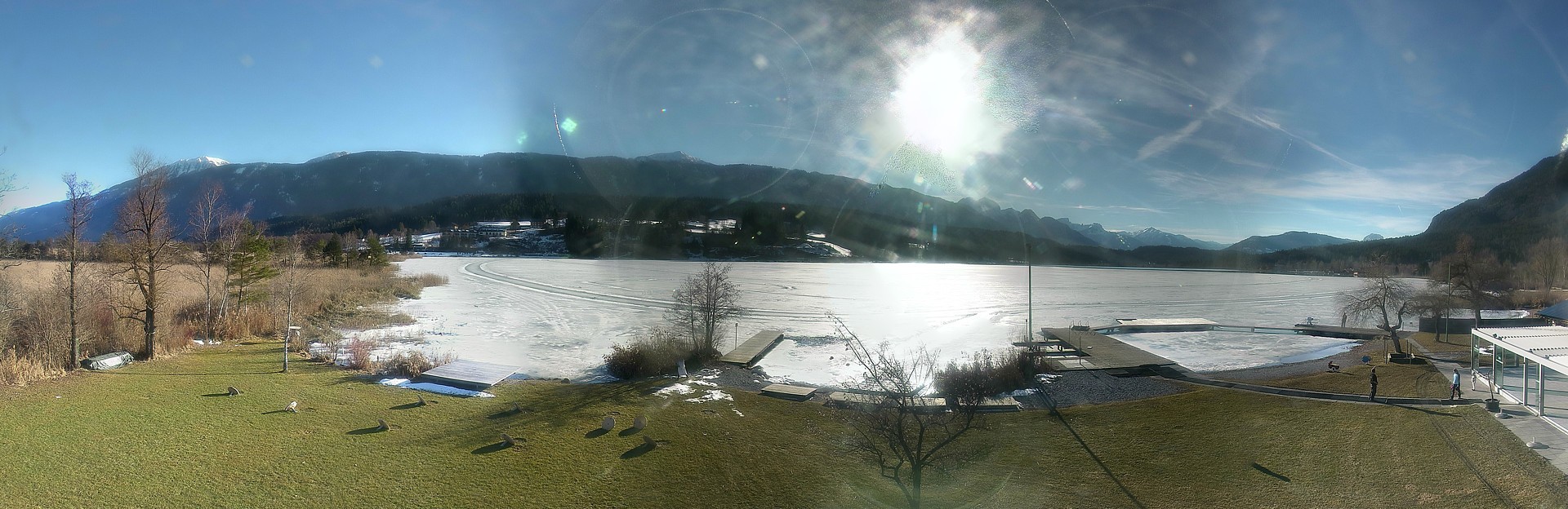 Archived image Webcam Lake Presseggersee