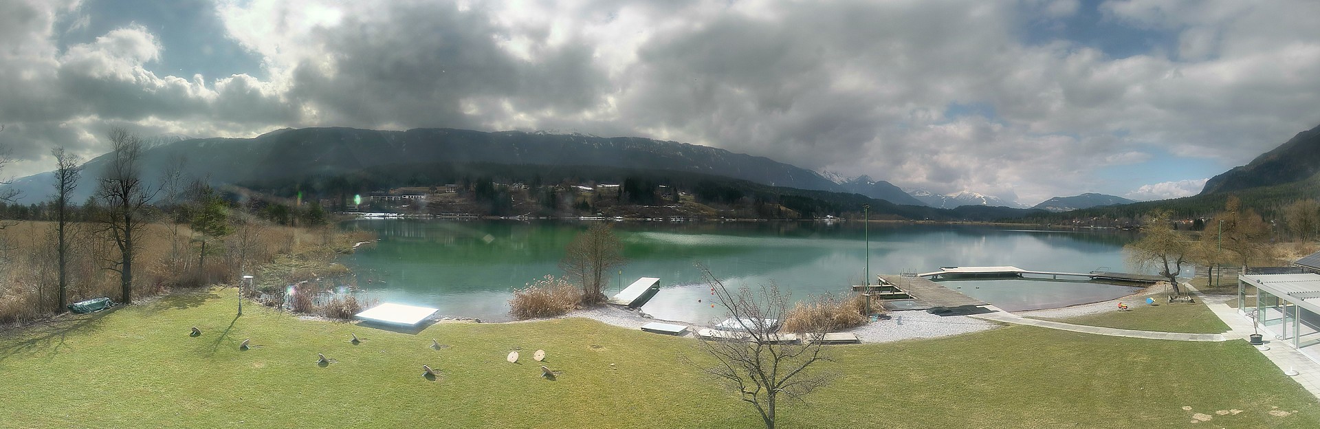 Archiv Foto Webcam Pressegger See bei Hermagor