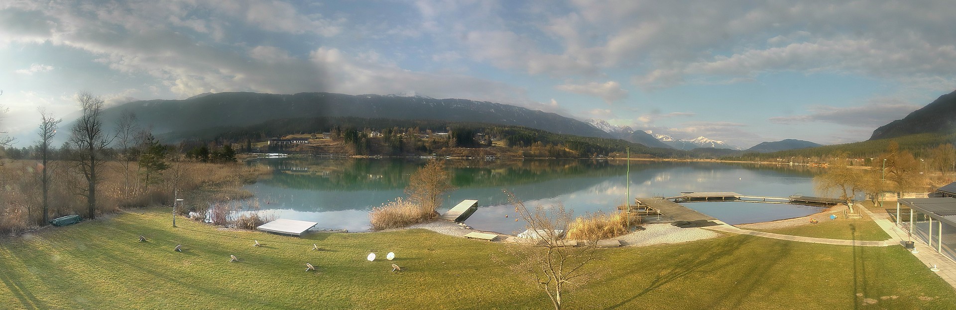 Archived image Webcam Lake Presseggersee