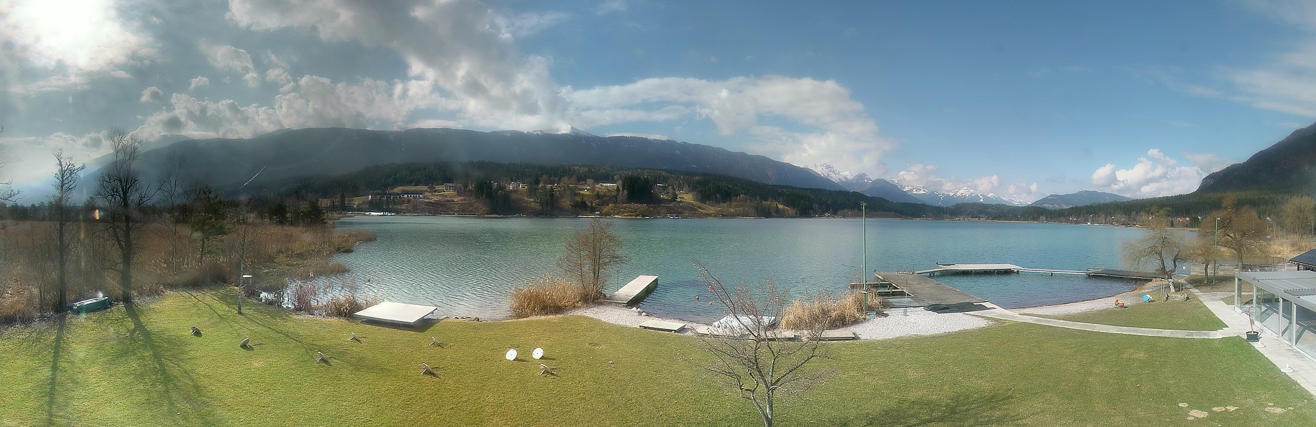 Archived image Webcam Lake Presseggersee