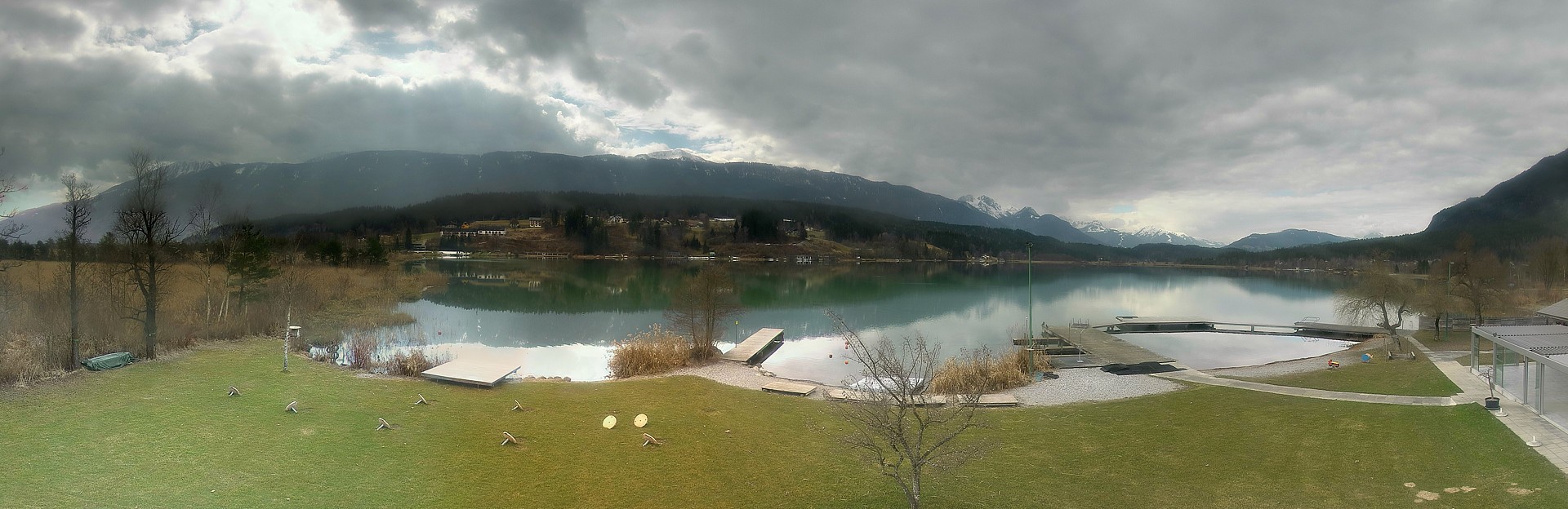 Archived image Webcam Lake Presseggersee