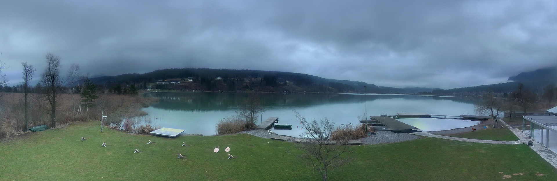 Archived image Webcam Lake Presseggersee