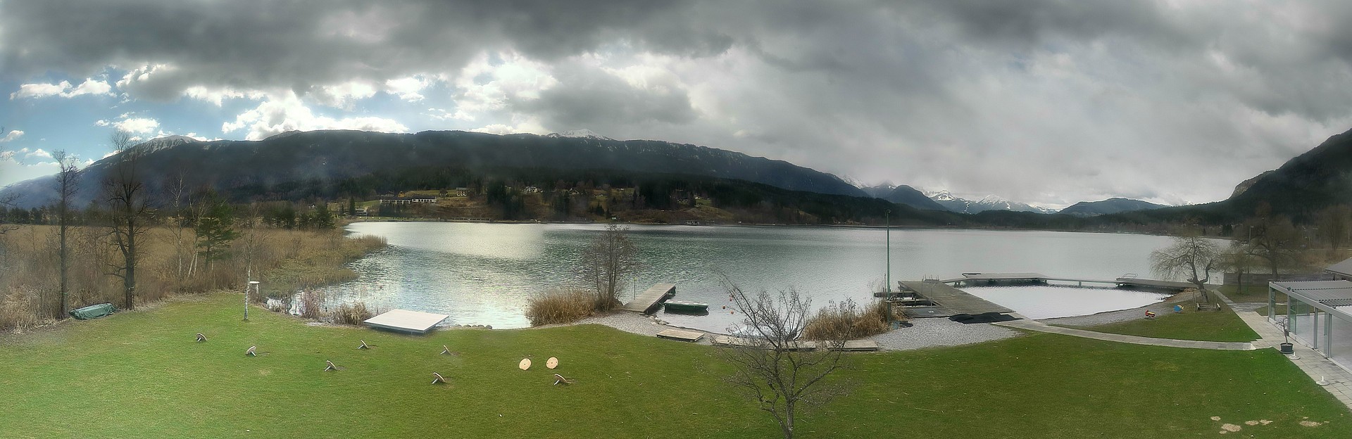 Archived image Webcam Lake Presseggersee