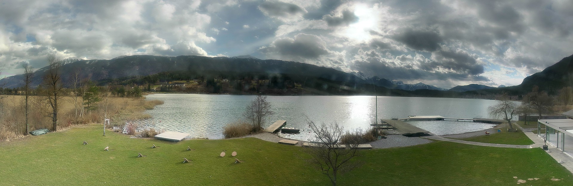 Archived image Webcam Lake Presseggersee