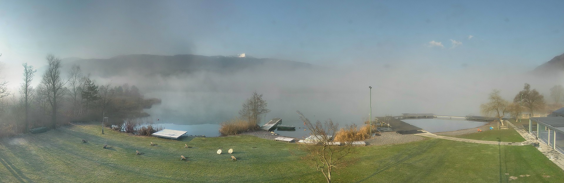 Archiv Foto Webcam Pressegger See bei Hermagor