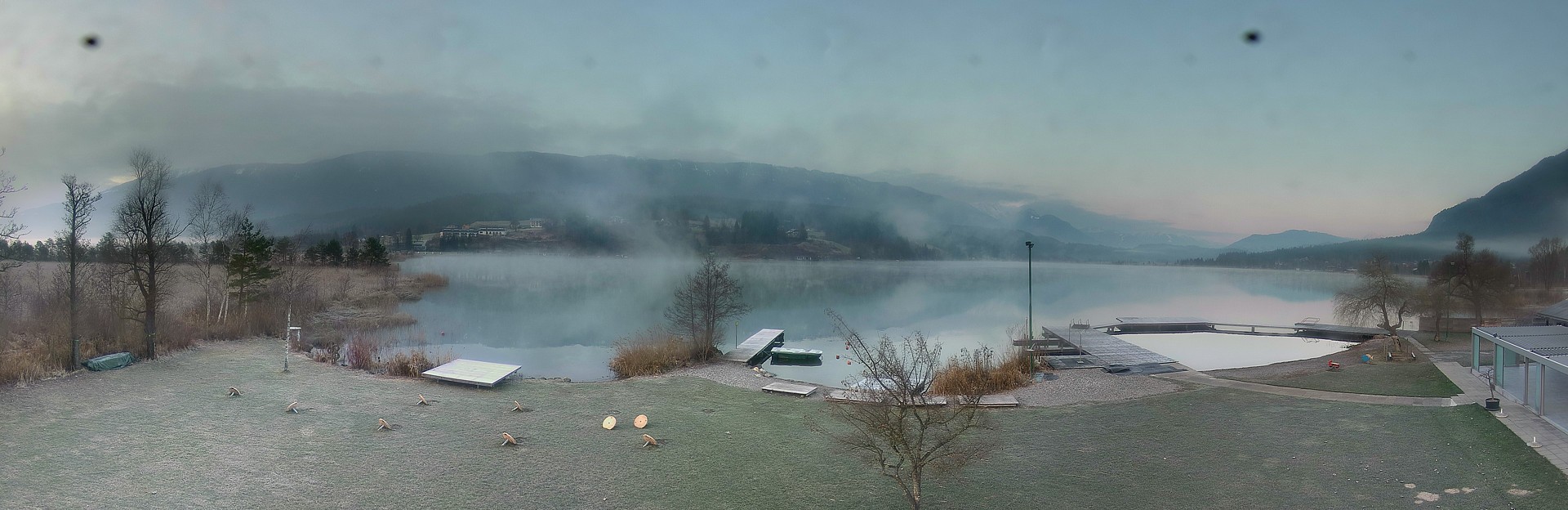 Archiv Foto Webcam Pressegger See bei Hermagor