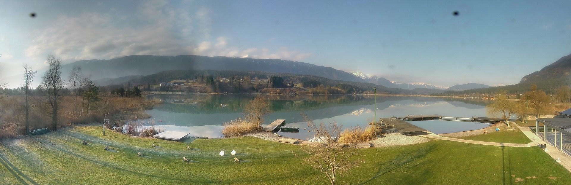 Archiv Foto Webcam Pressegger See bei Hermagor