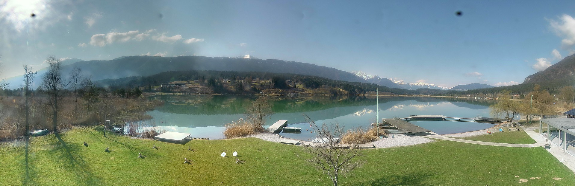 Archiv Foto Webcam Pressegger See bei Hermagor