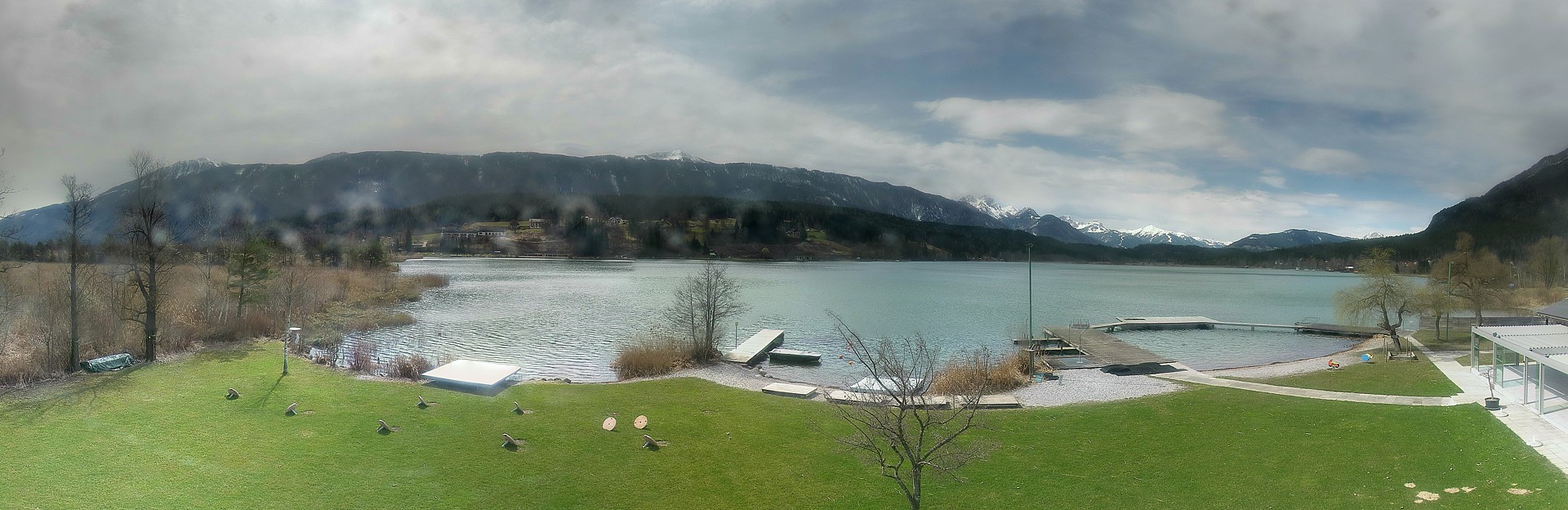 Archiv Foto Webcam Pressegger See bei Hermagor