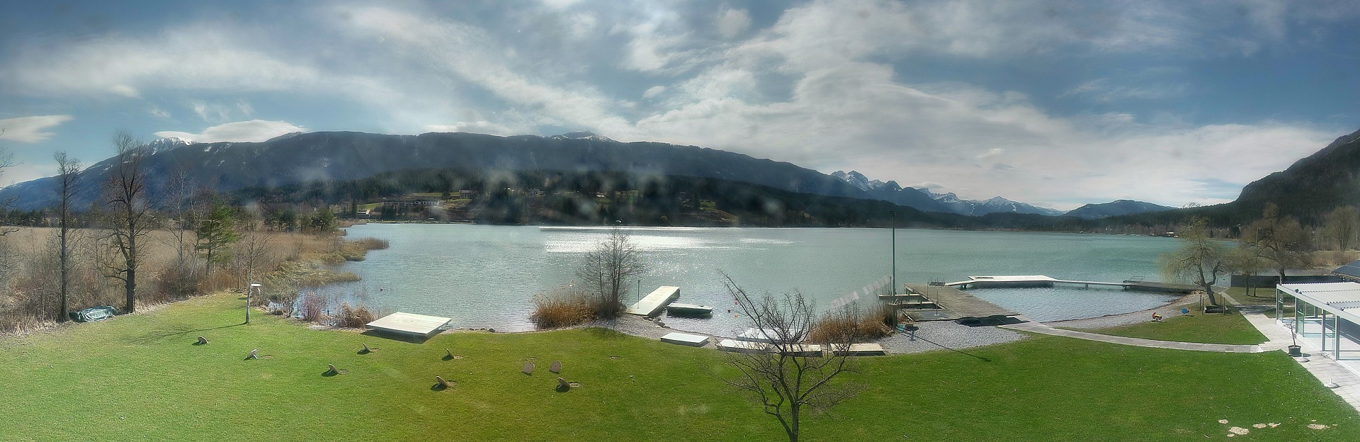 Archiv Foto Webcam Pressegger See bei Hermagor