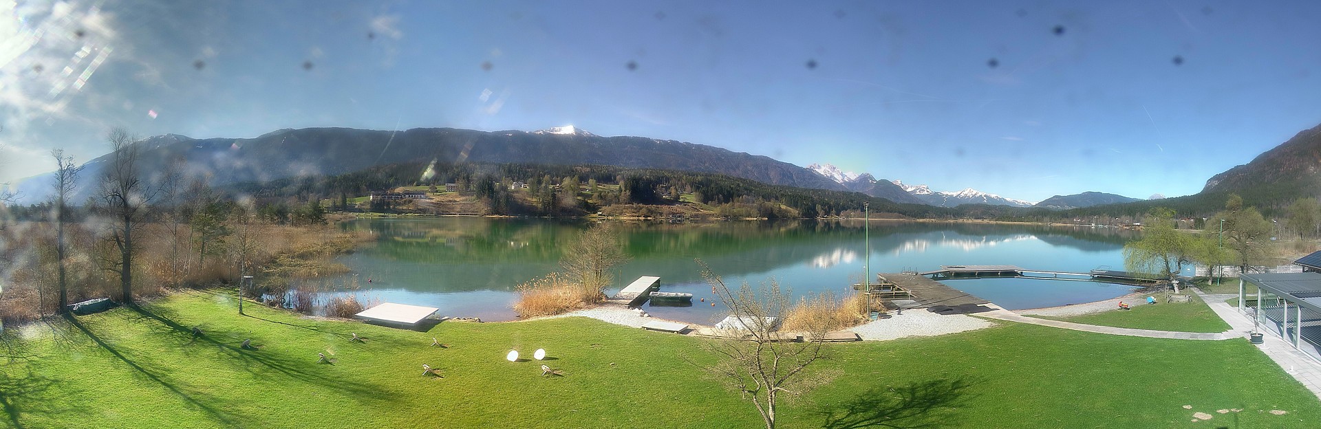 Archived image Webcam Lake Presseggersee