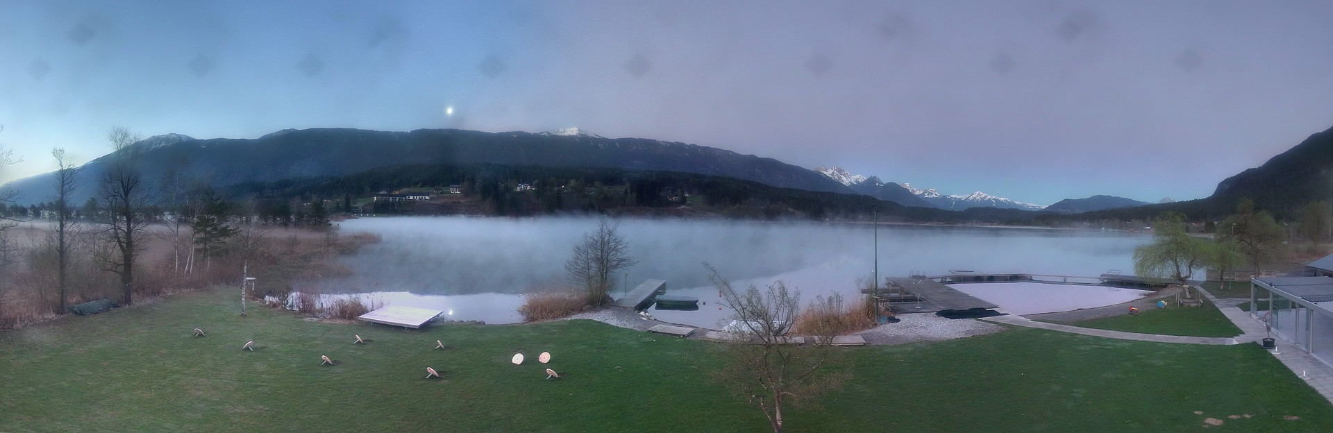 Archiv Foto Webcam Pressegger See bei Hermagor