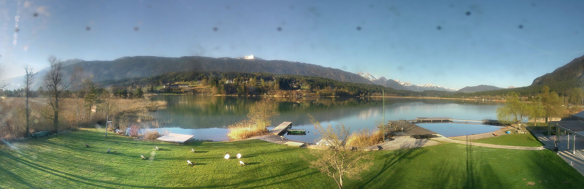 Archiv Foto Webcam Pressegger See bei Hermagor