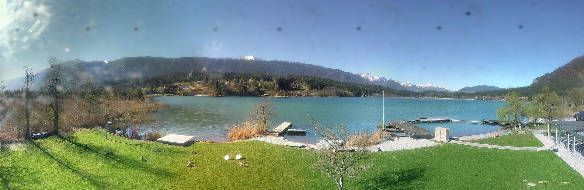 Archiv Foto Webcam Pressegger See bei Hermagor