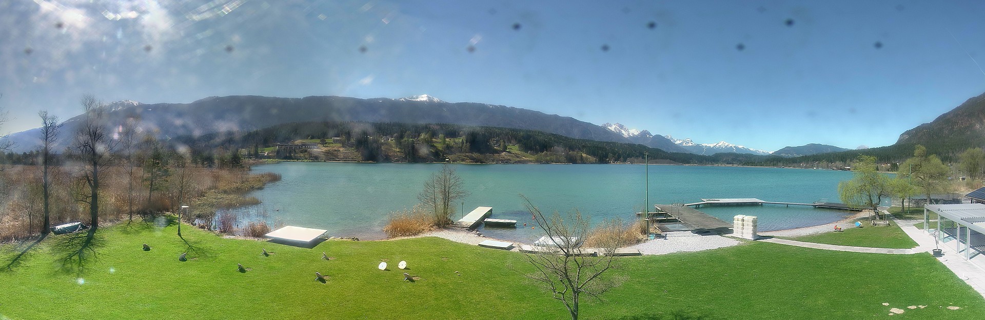 Archiv Foto Webcam Pressegger See bei Hermagor