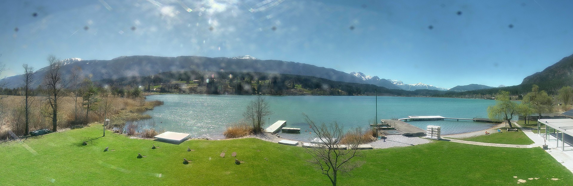 Archiv Foto Webcam Pressegger See bei Hermagor