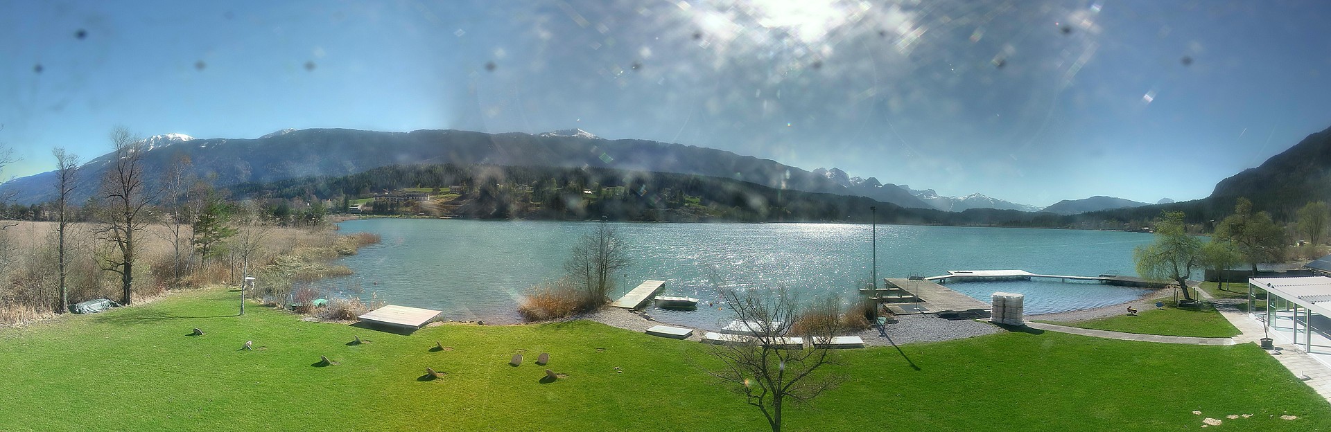 Archiv Foto Webcam Pressegger See bei Hermagor