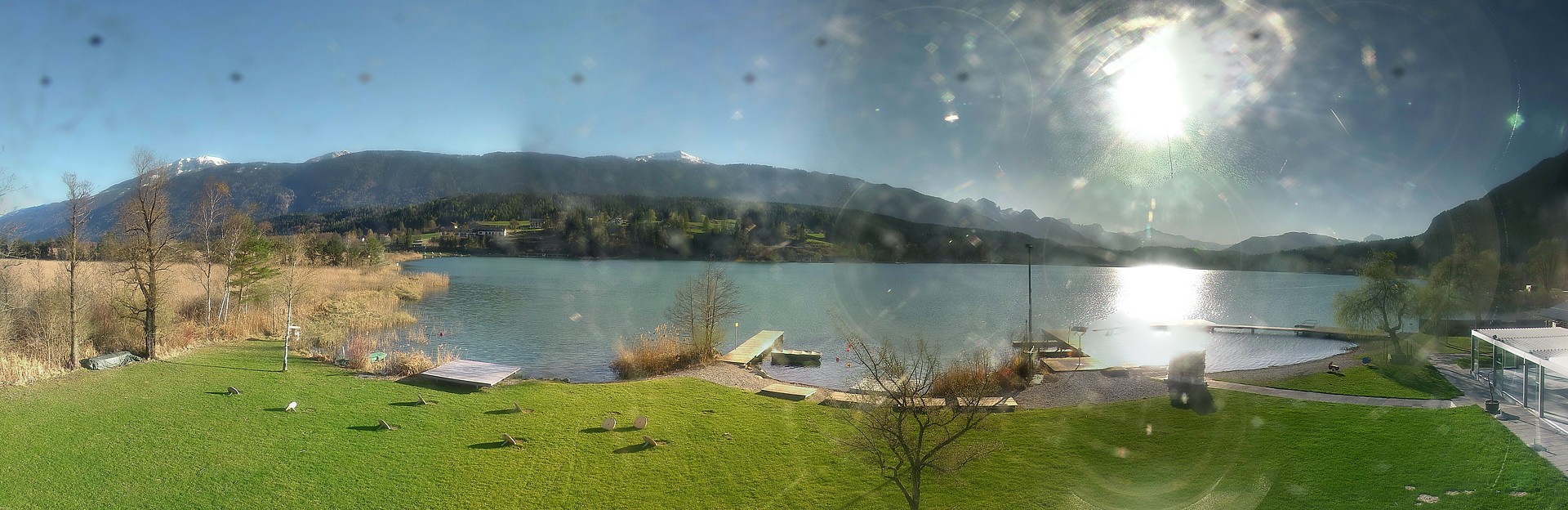 Archiv Foto Webcam Pressegger See bei Hermagor