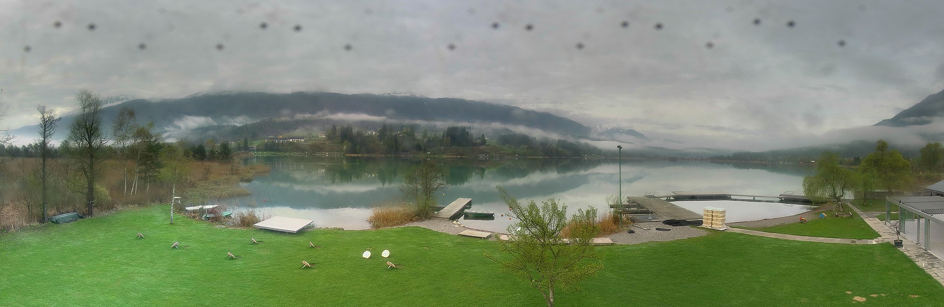 Archived image Webcam Lake Presseggersee