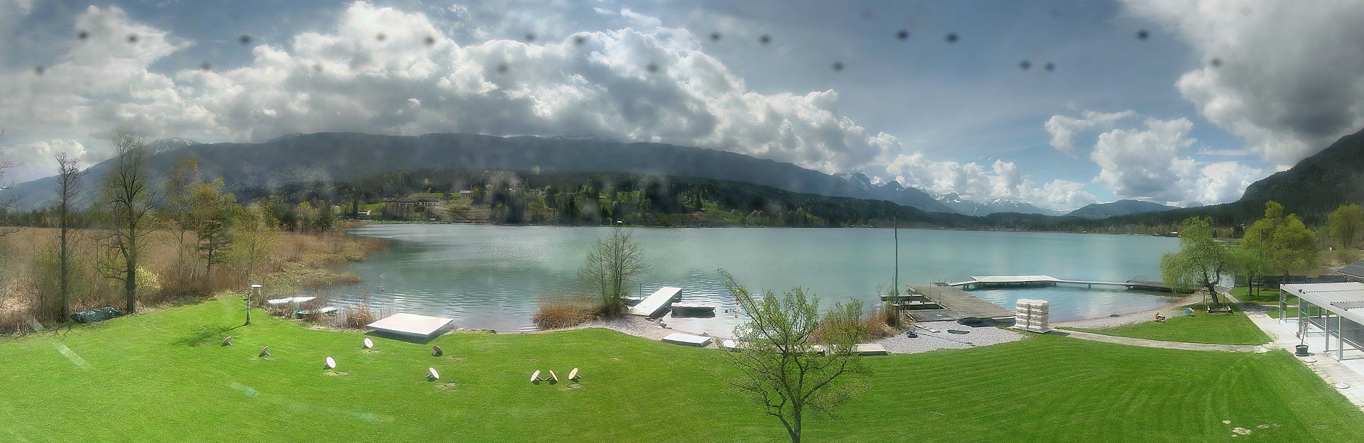 Archived image Webcam Lake Presseggersee