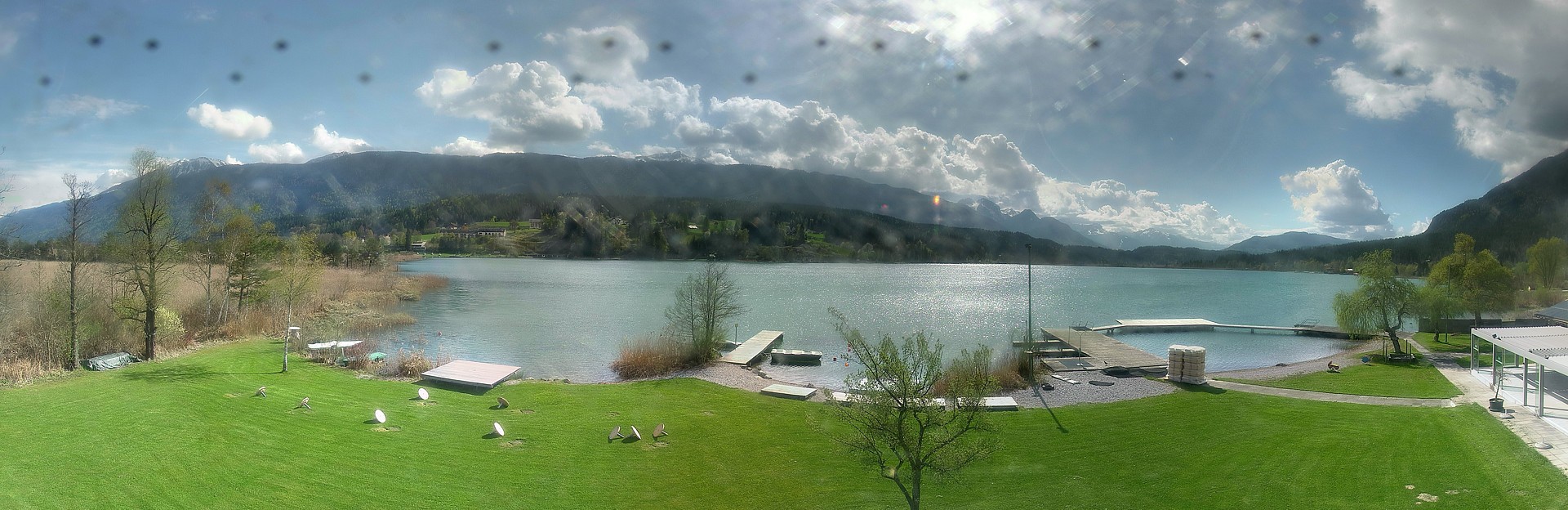 Archived image Webcam Lake Presseggersee