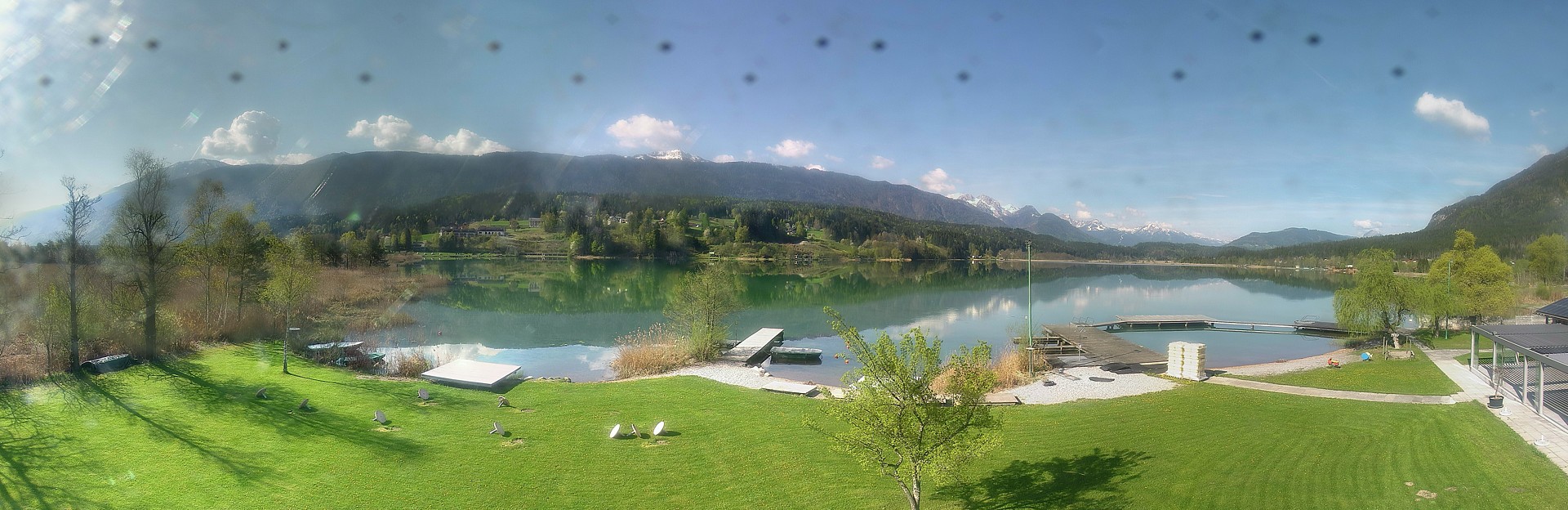 Archiv Foto Webcam Pressegger See bei Hermagor