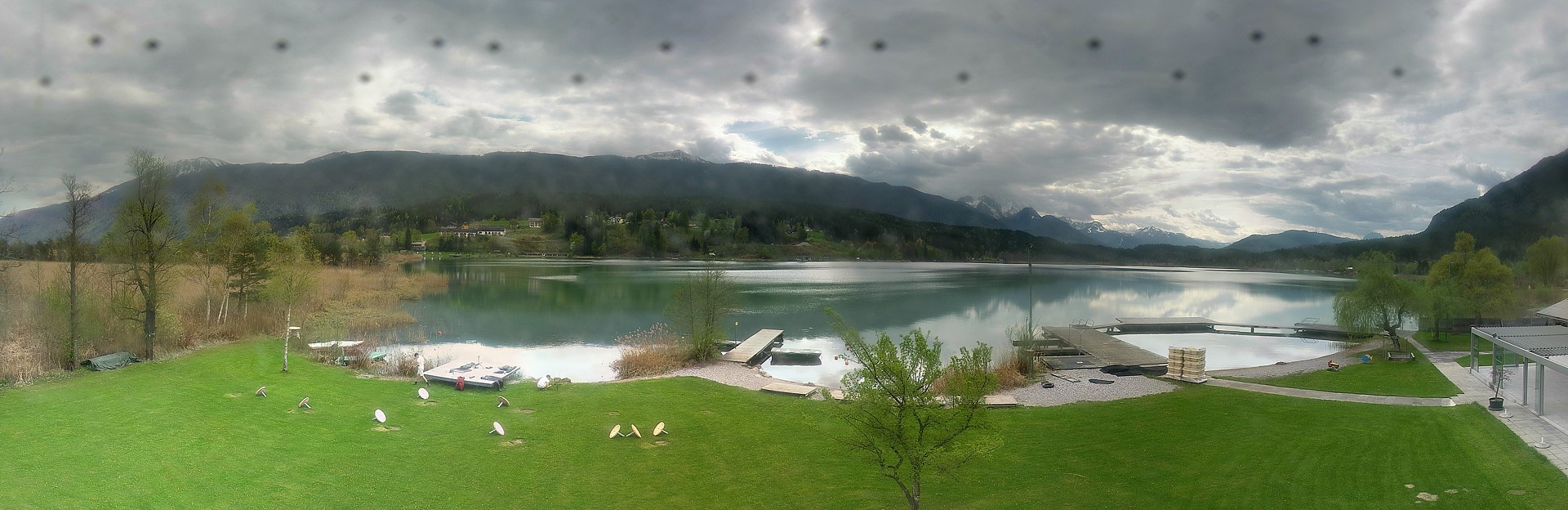 Archiv Foto Webcam Pressegger See bei Hermagor