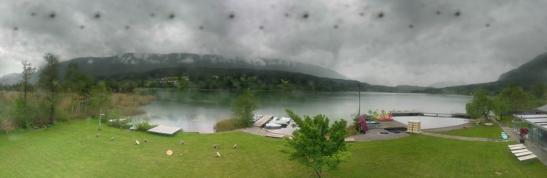 Archived image Webcam Lake Presseggersee