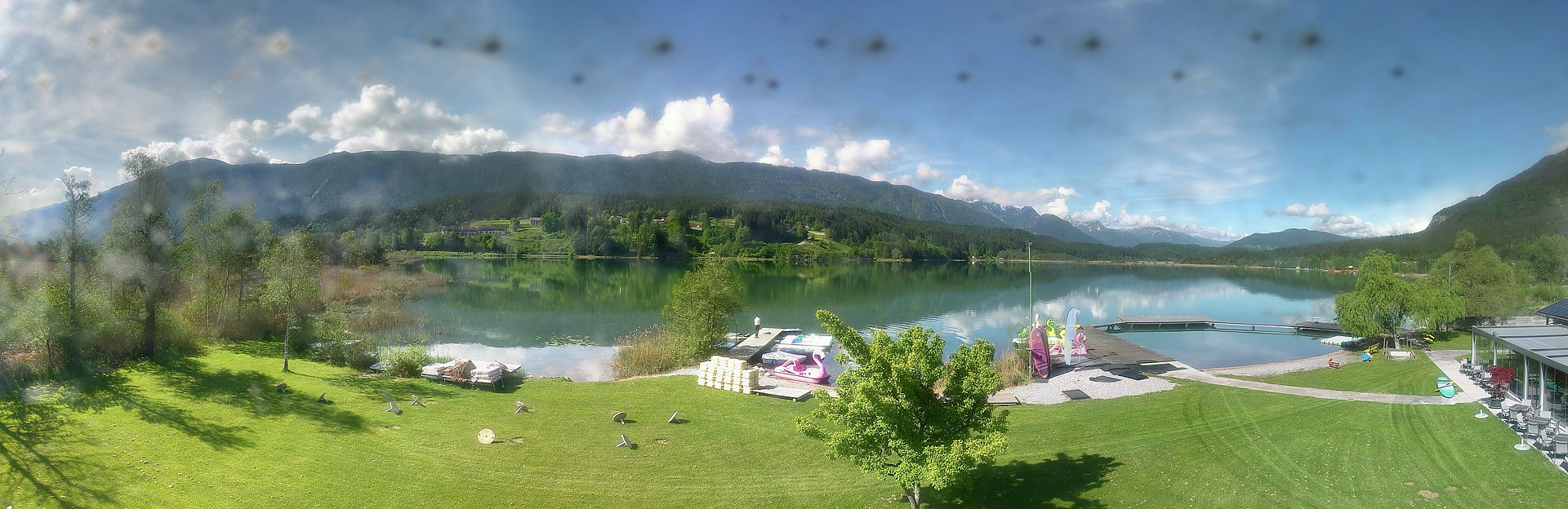 Archiv Foto Webcam Pressegger See bei Hermagor