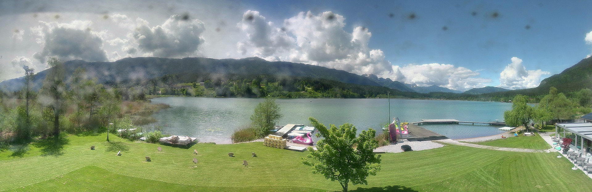 Archiv Foto Webcam Pressegger See bei Hermagor