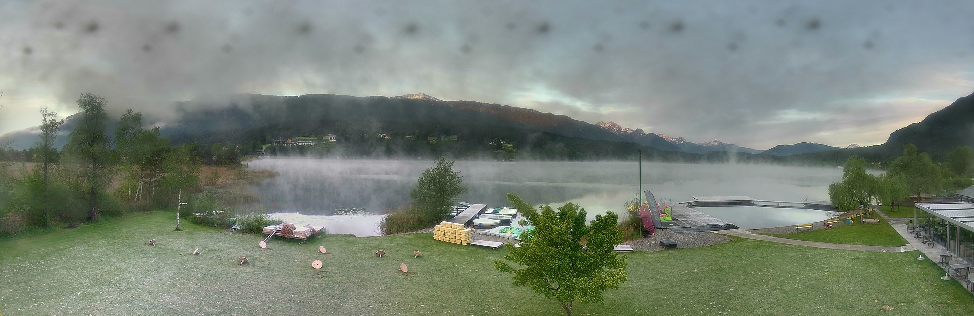 Archiv Foto Webcam Pressegger See bei Hermagor