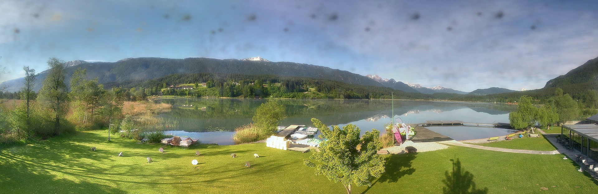 Archiv Foto Webcam Pressegger See bei Hermagor