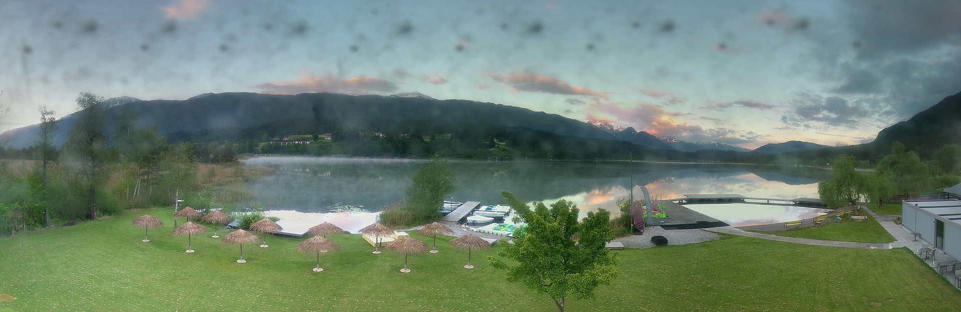 Archiv Foto Webcam Pressegger See bei Hermagor