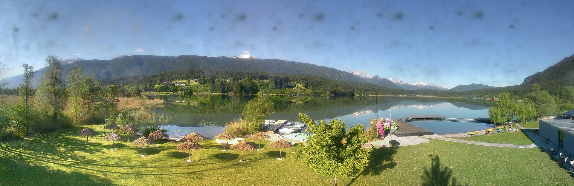 Archiv Foto Webcam Pressegger See bei Hermagor