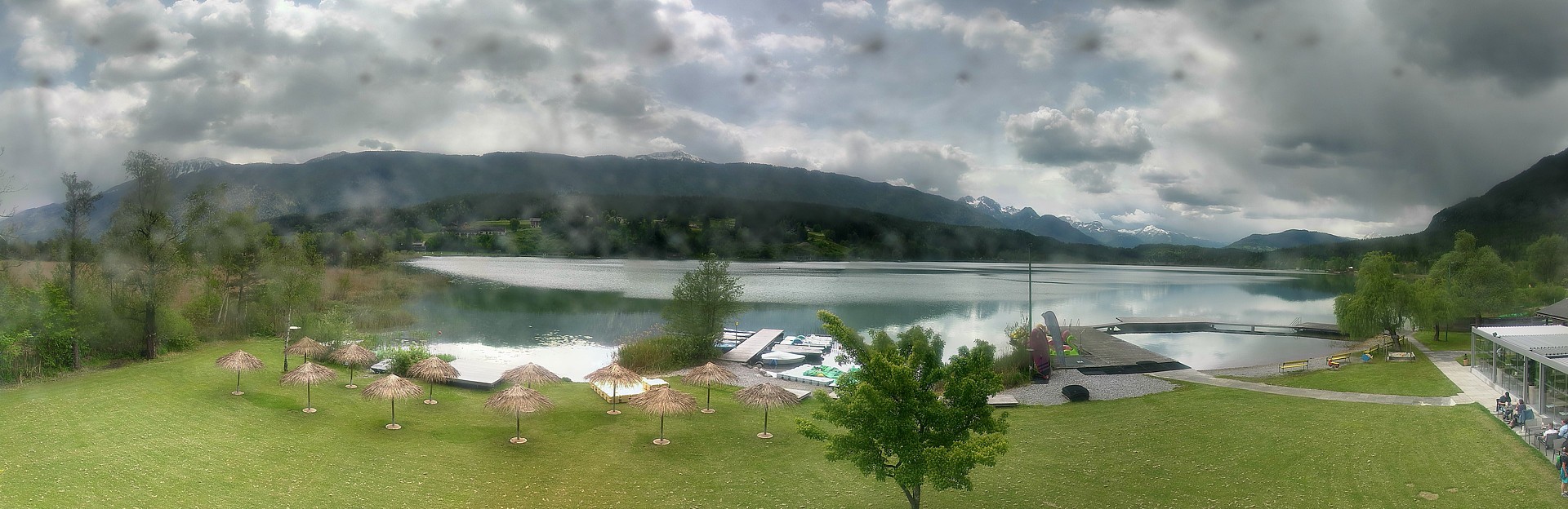 Archiv Foto Webcam Pressegger See bei Hermagor