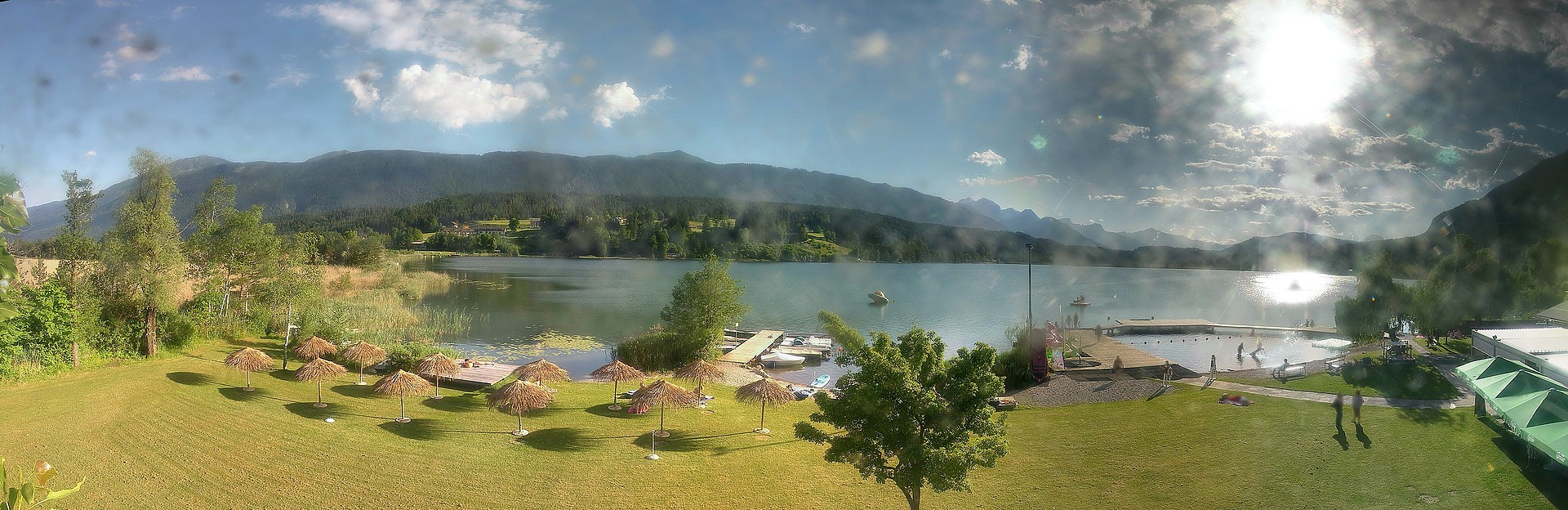 Archiv Foto Webcam Pressegger See bei Hermagor