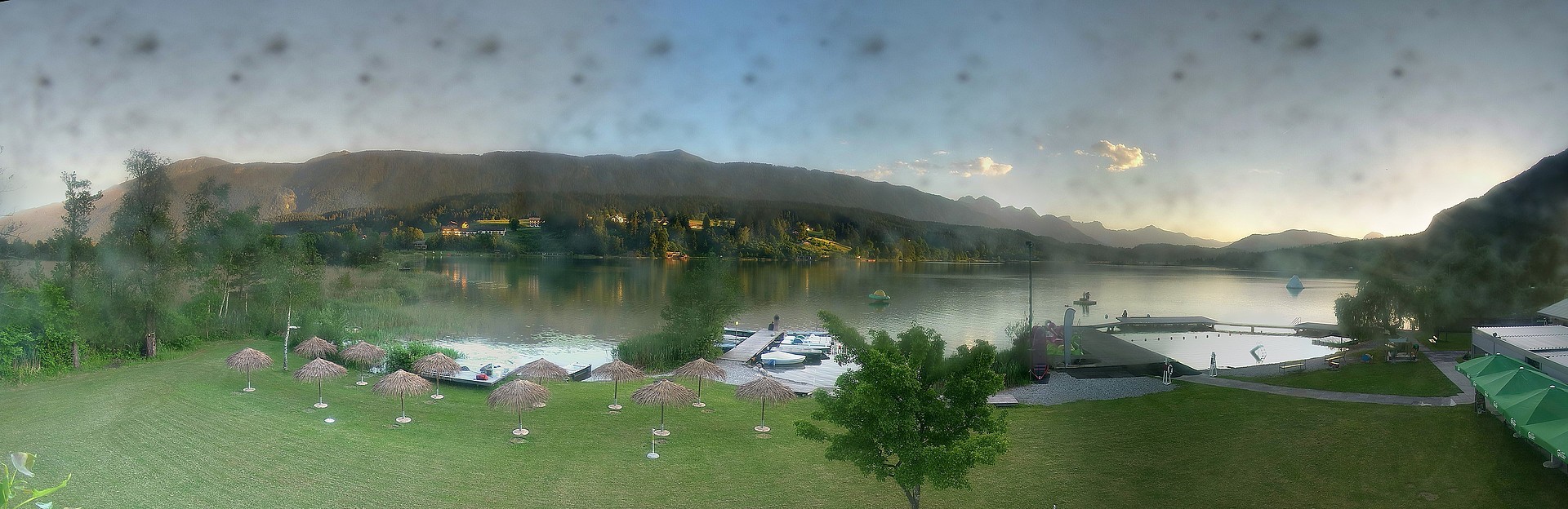 Archiv Foto Webcam Pressegger See bei Hermagor