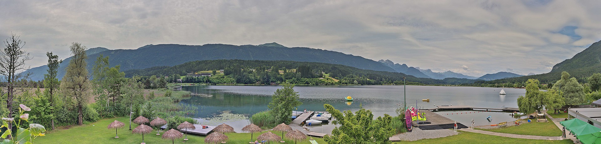 Archiv Foto Webcam Pressegger See bei Hermagor