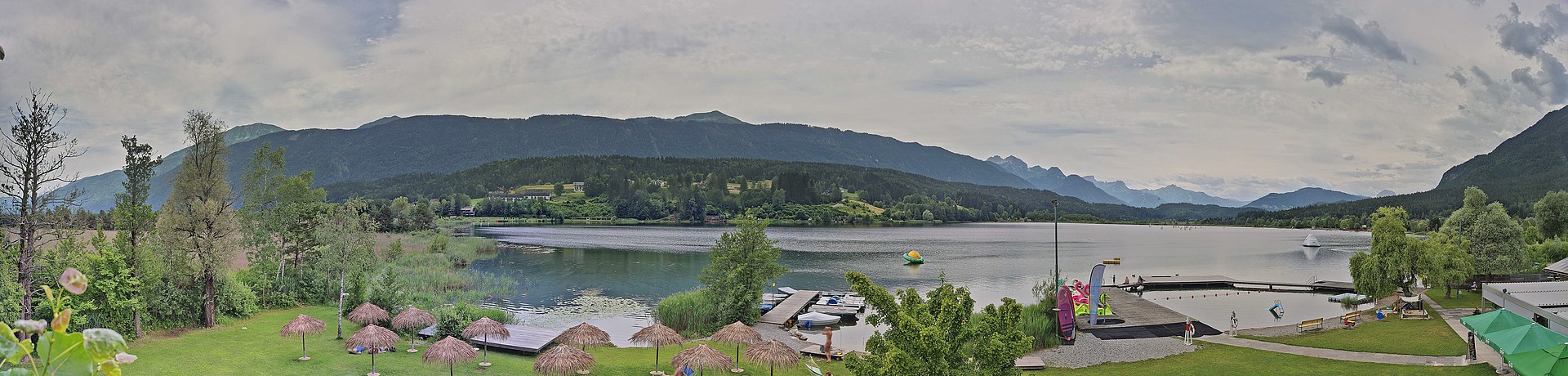 Archiv Foto Webcam Pressegger See bei Hermagor