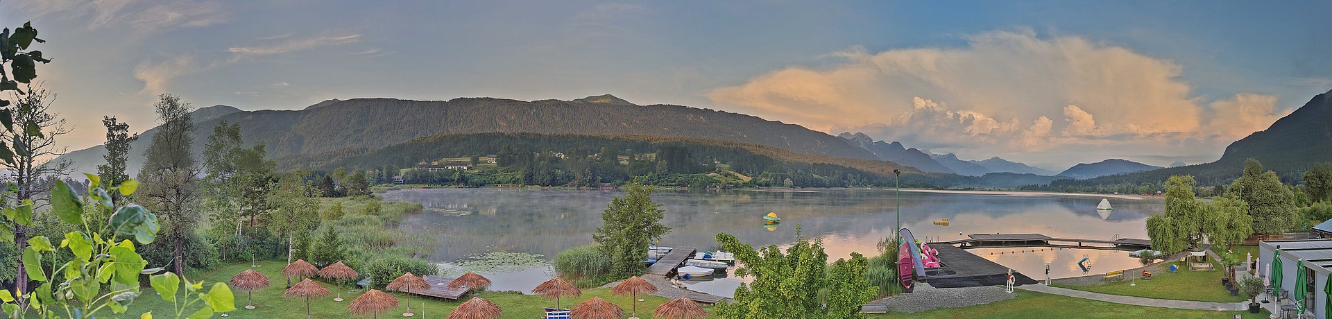 Archiv Foto Webcam Pressegger See bei Hermagor