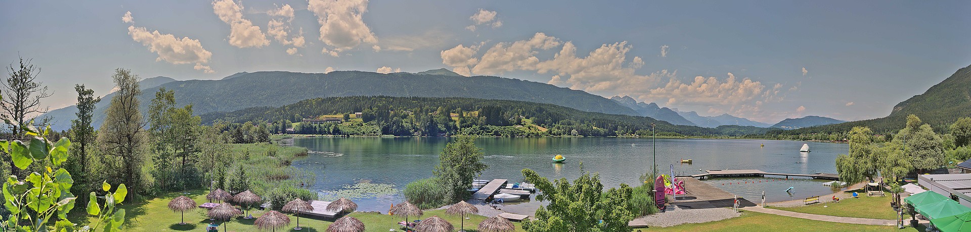 Archiv Foto Webcam Pressegger See bei Hermagor