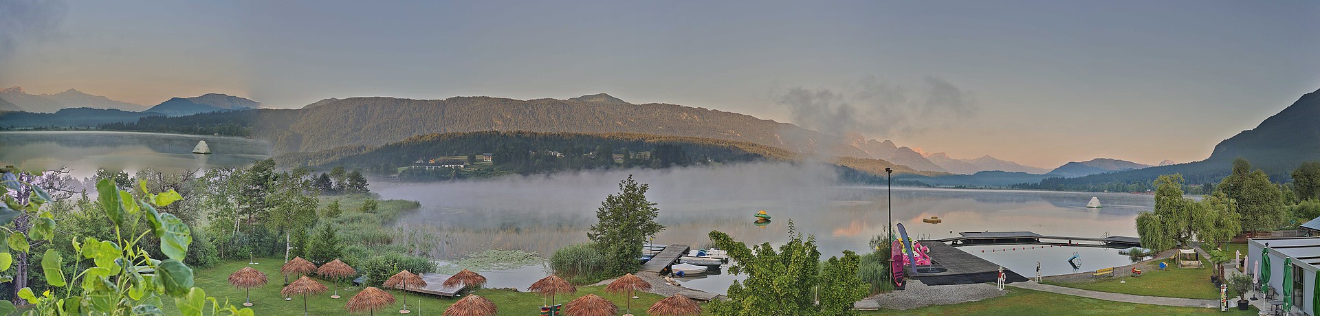 Archiv Foto Webcam Pressegger See bei Hermagor