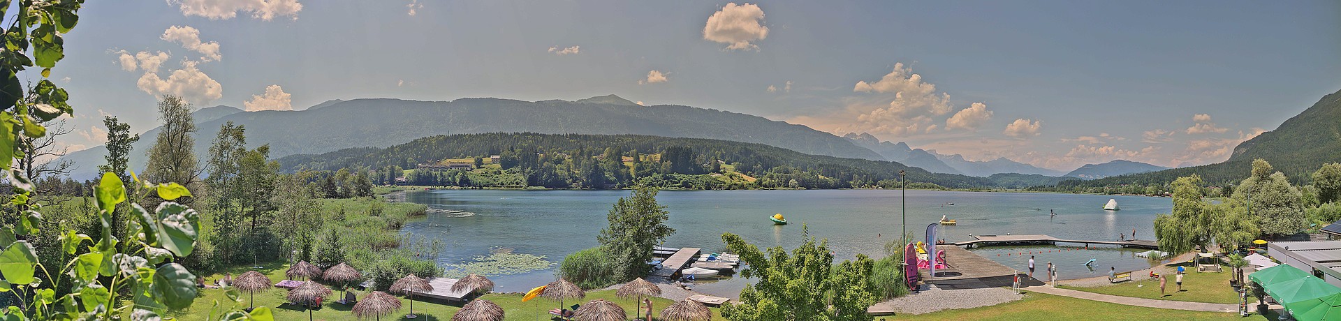 Archiv Foto Webcam Pressegger See bei Hermagor