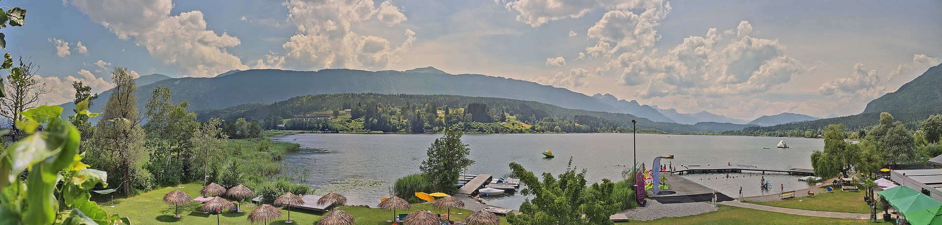 Archiv Foto Webcam Pressegger See bei Hermagor