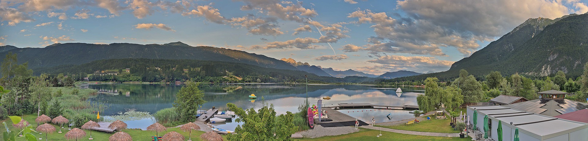 Archiv Foto Webcam Pressegger See bei Hermagor